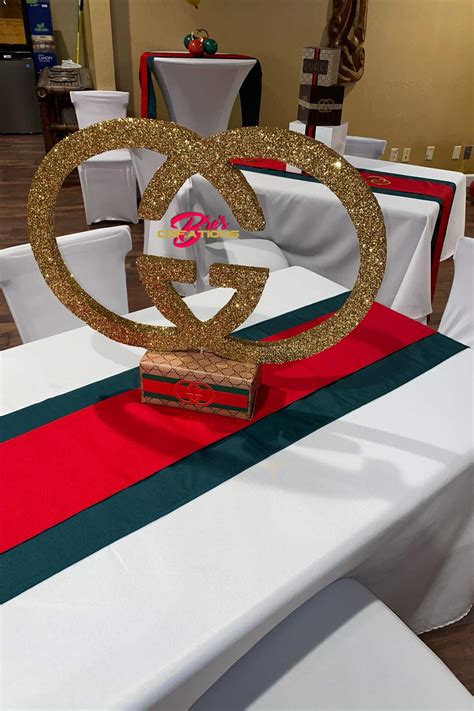 gucci themed party supplies
